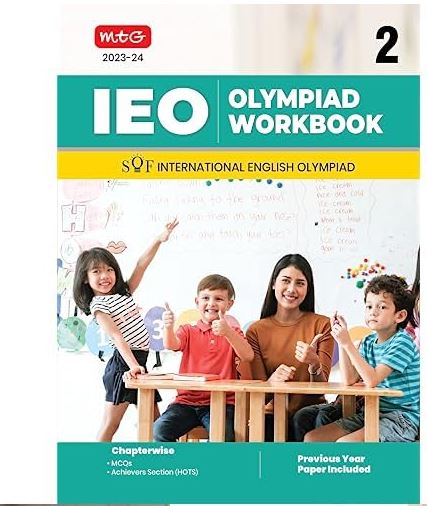 MTG International English Olympiad (IEO) Workbook for Class 2 - MCQs, Previous Years Solved Paper and Achievers Section - SOF Olympiad Preparation Books For 2023-2024 Exam